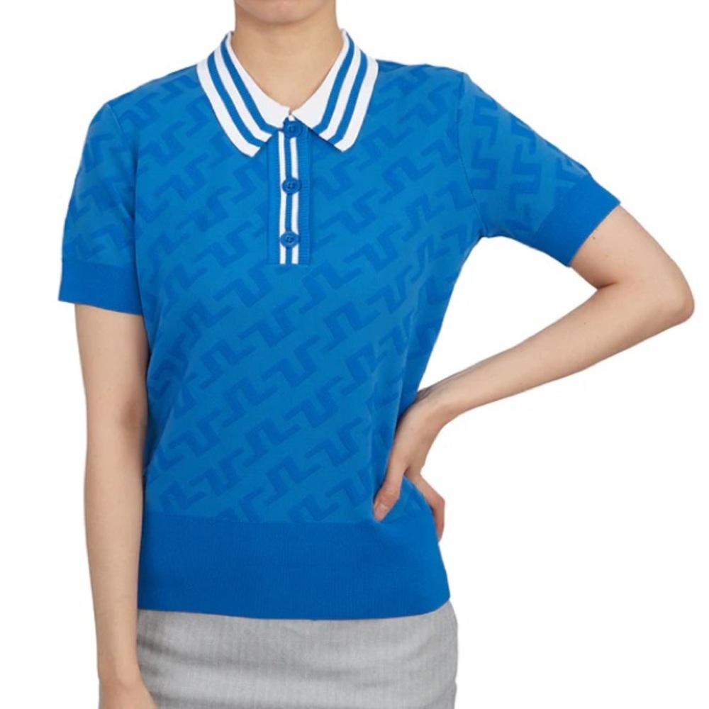 J Lindeberg Knit Sweater Polo